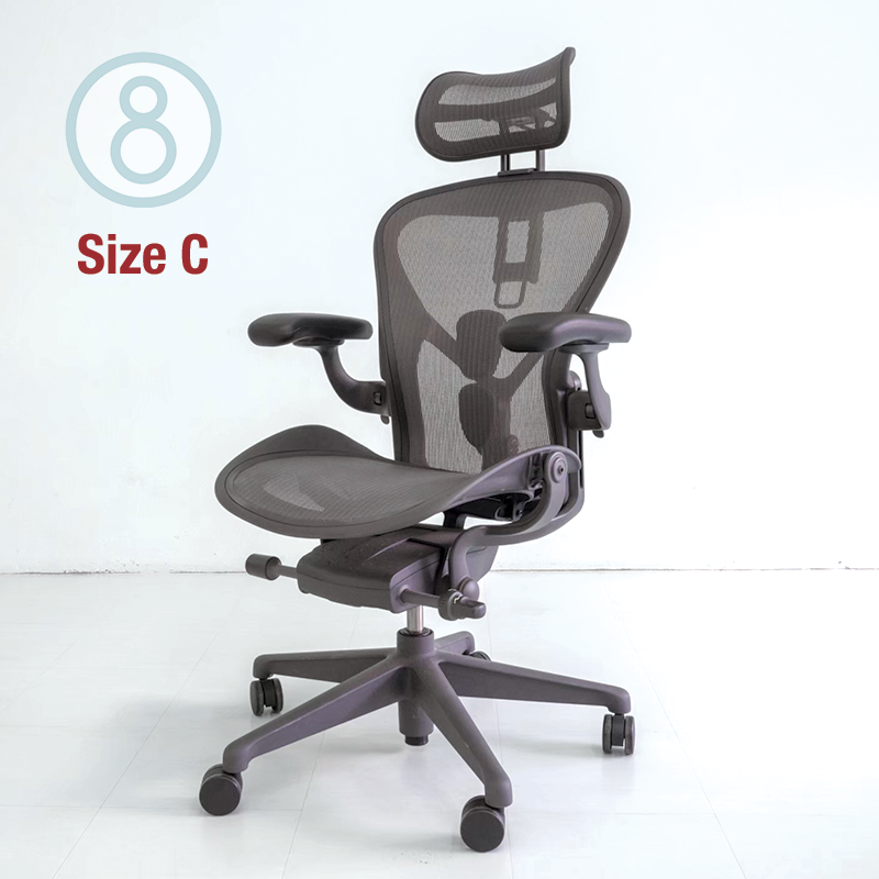 Herman Miller Remastered Aeron Chair – Graphite | Nylon Frame