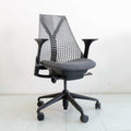 Used Herman Miller Sayl Chair – Slate Grey | Basic Option (Fixed Tilt)