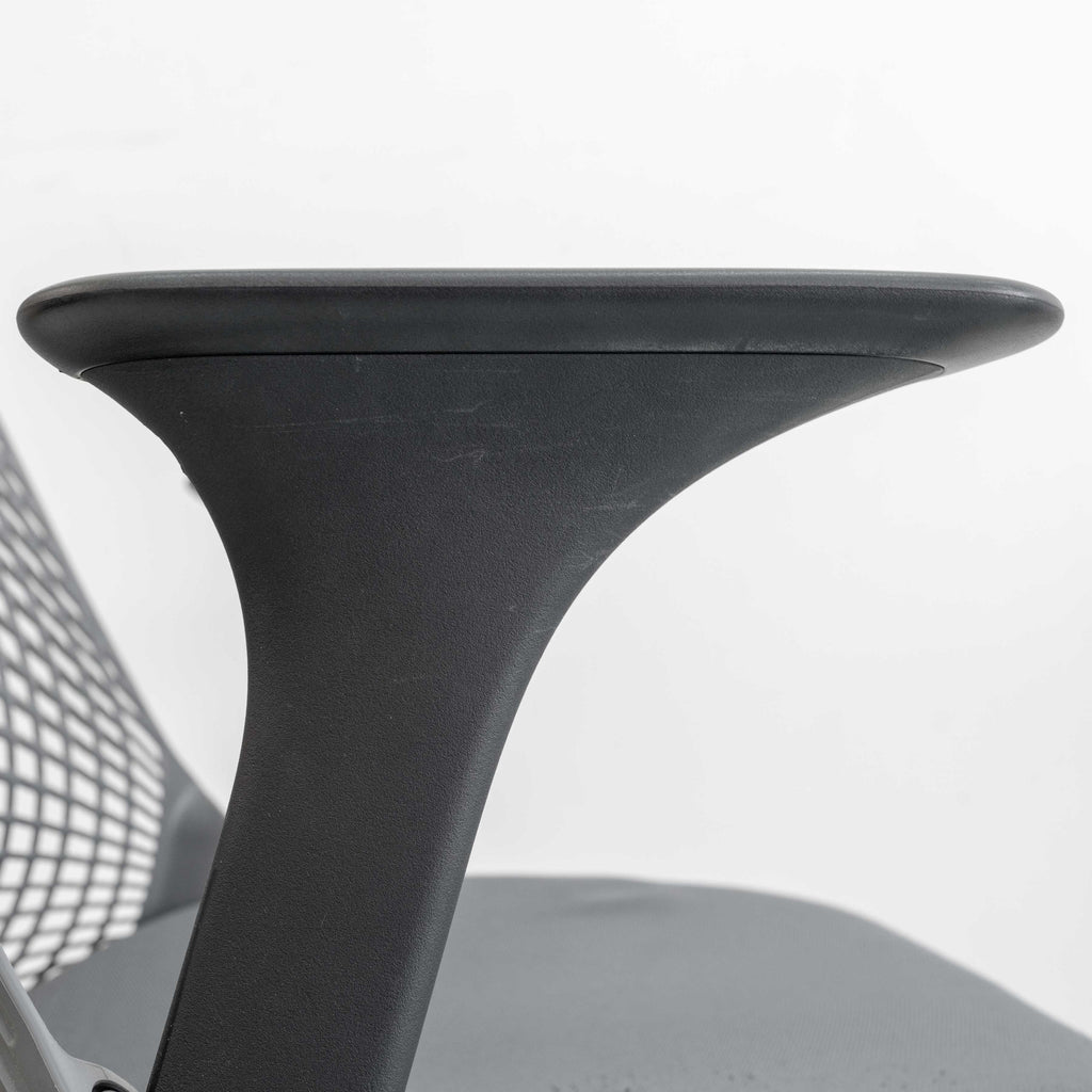 Used Herman Miller Sayl Chair – Slate Grey | Basic Option (Fixed Tilt)