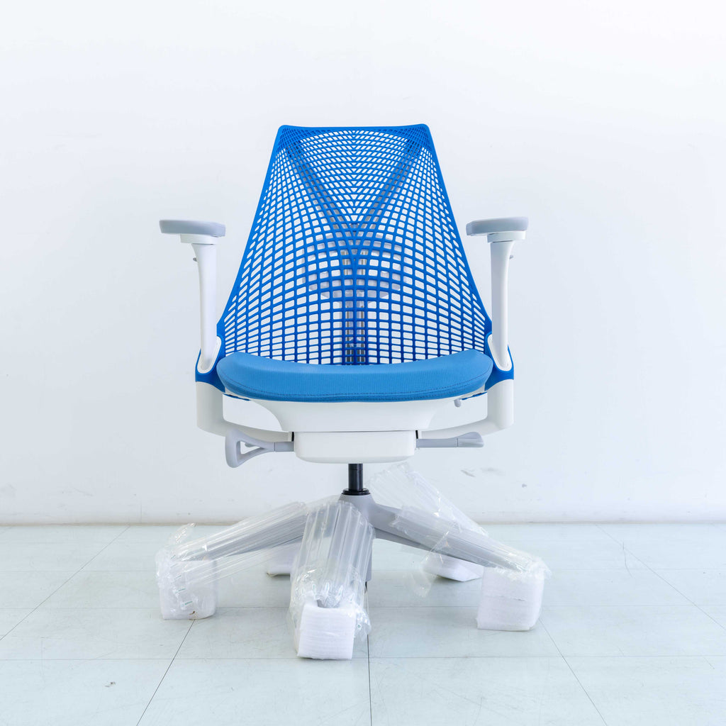 Herman Miller Sayl Chair – Blue | Full Option with Lumbar Support