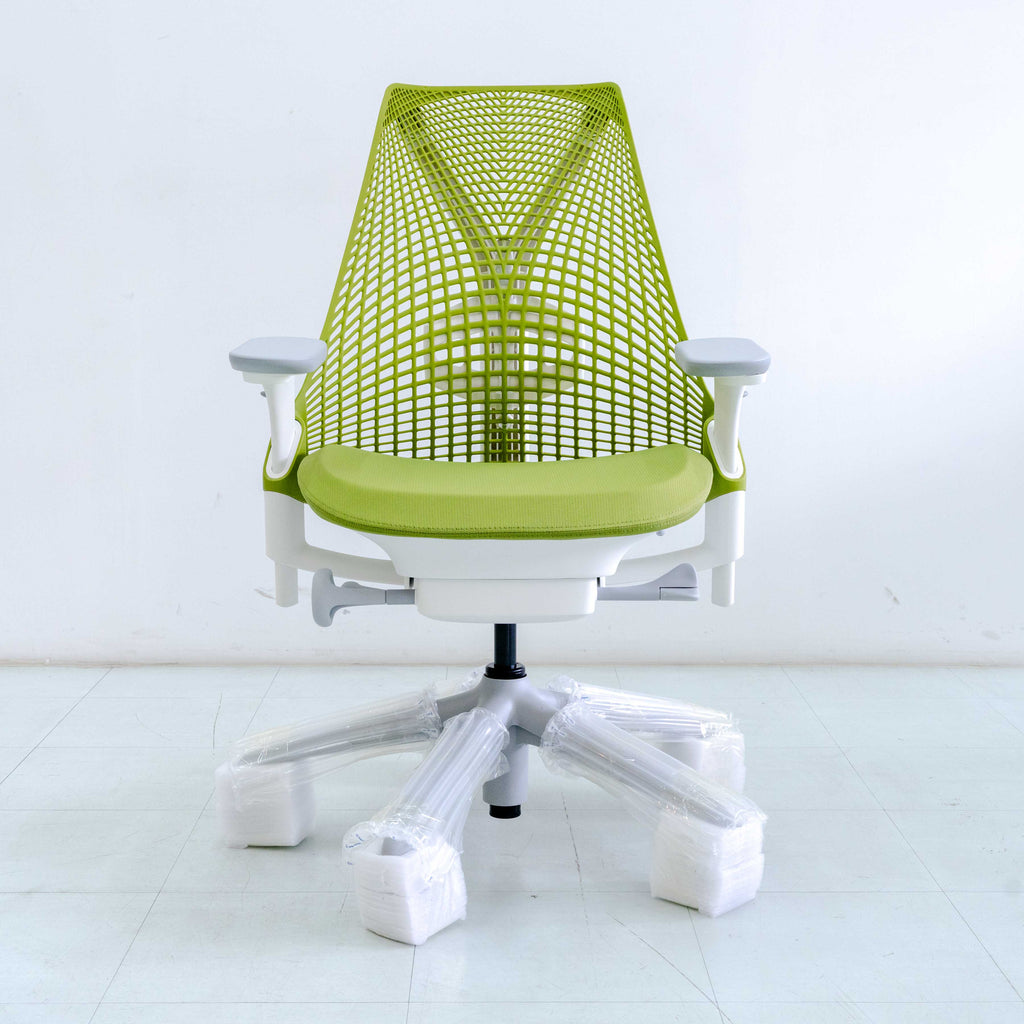Herman Miller Sayl Chair – Green | Full Option with Lumbar Support