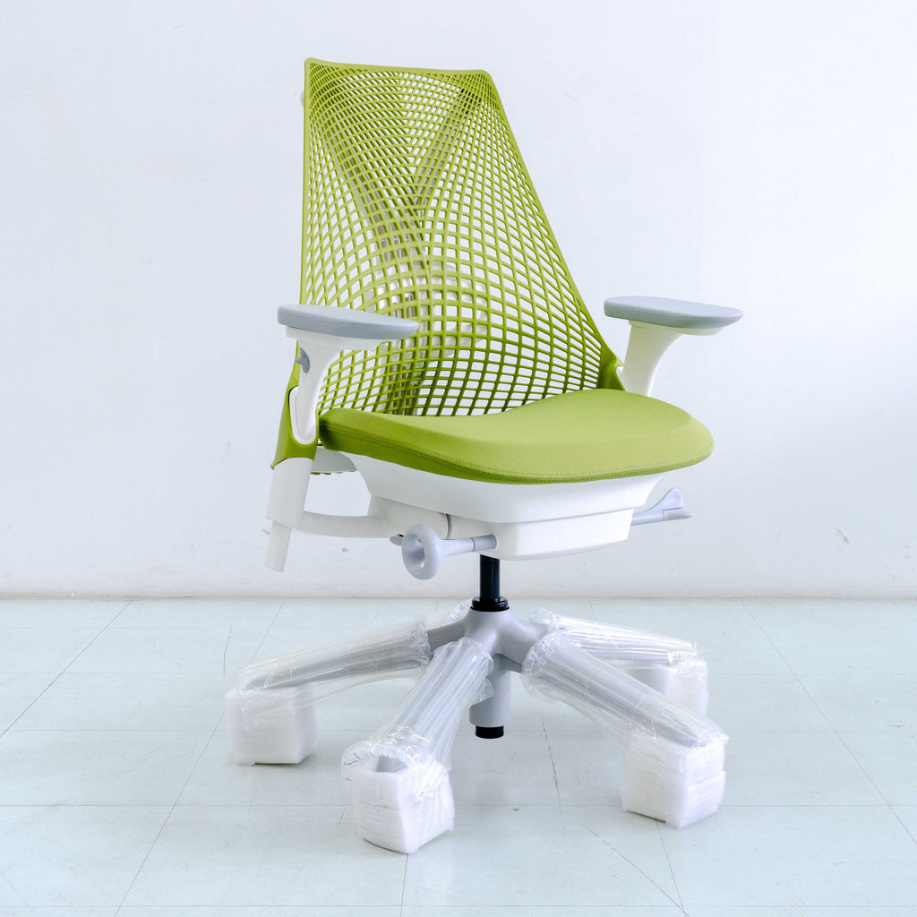 Herman Miller Sayl Chair – Green | Full Option with Lumbar Support