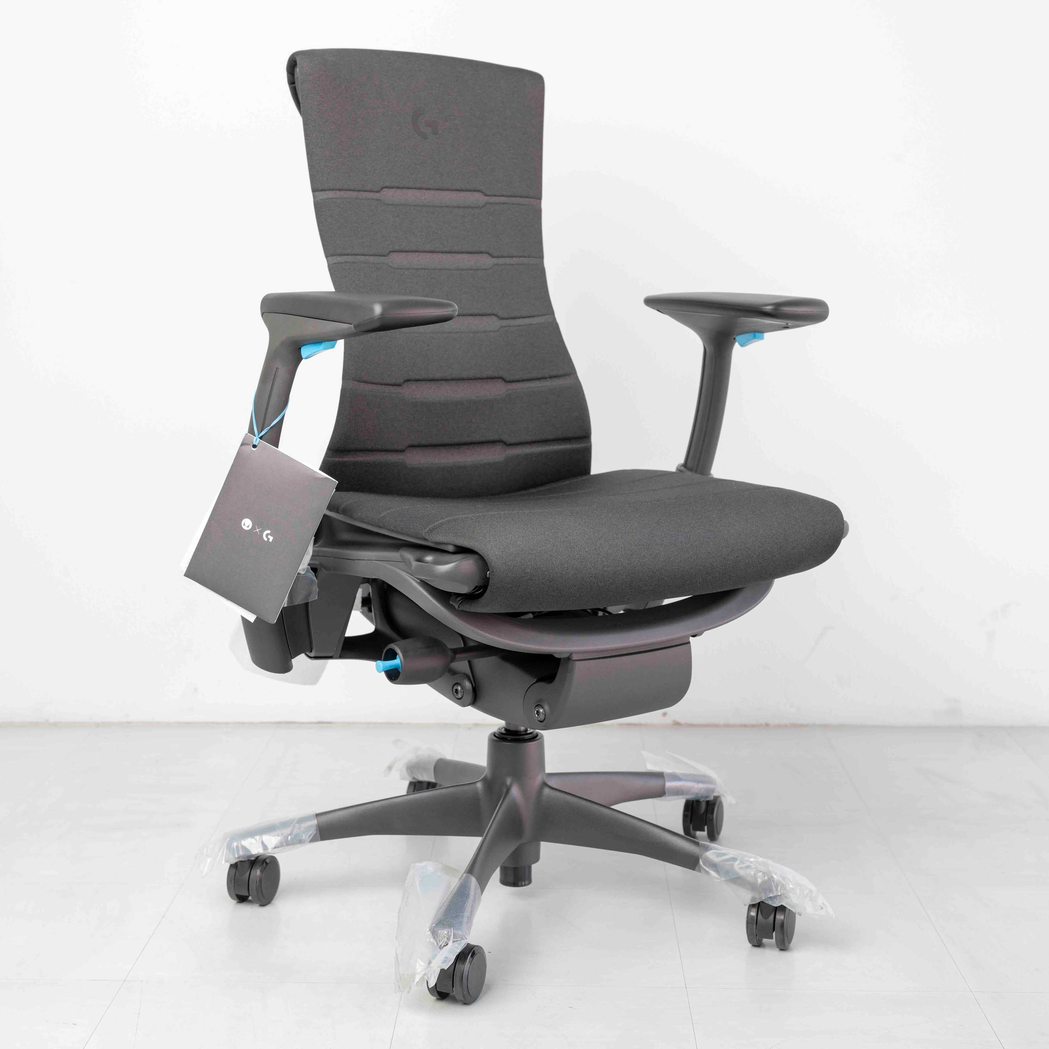 Herman Miller Embody x Logitech G Gaming Chair – Cyan