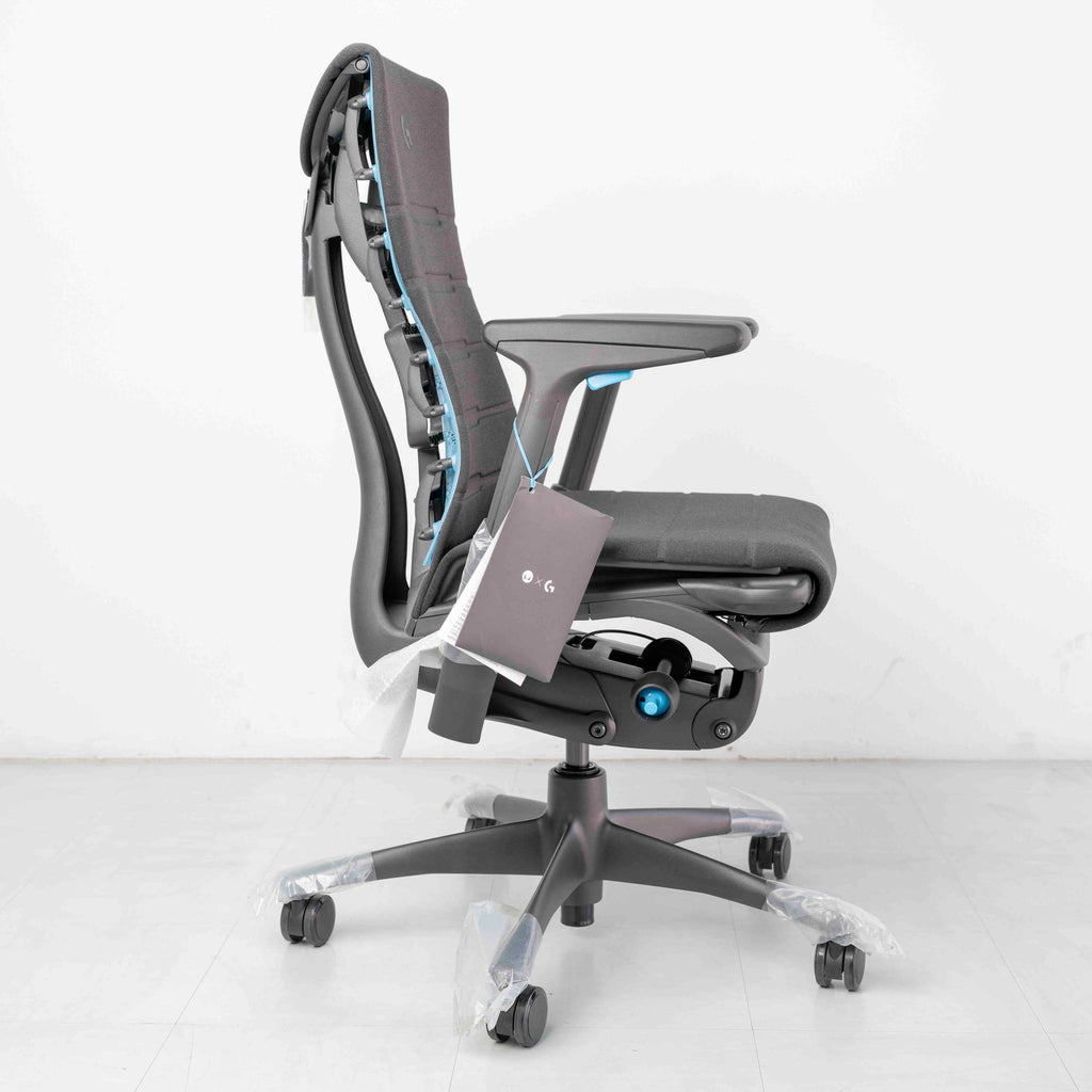 Herman Miller Embody x Logitech G Gaming Chair – Cyan