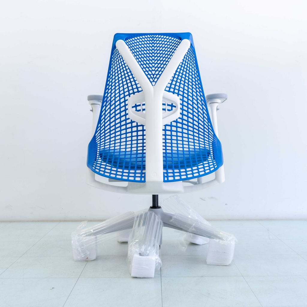 Herman Miller Sayl Chair – Blue | Full Option with Lumbar Support