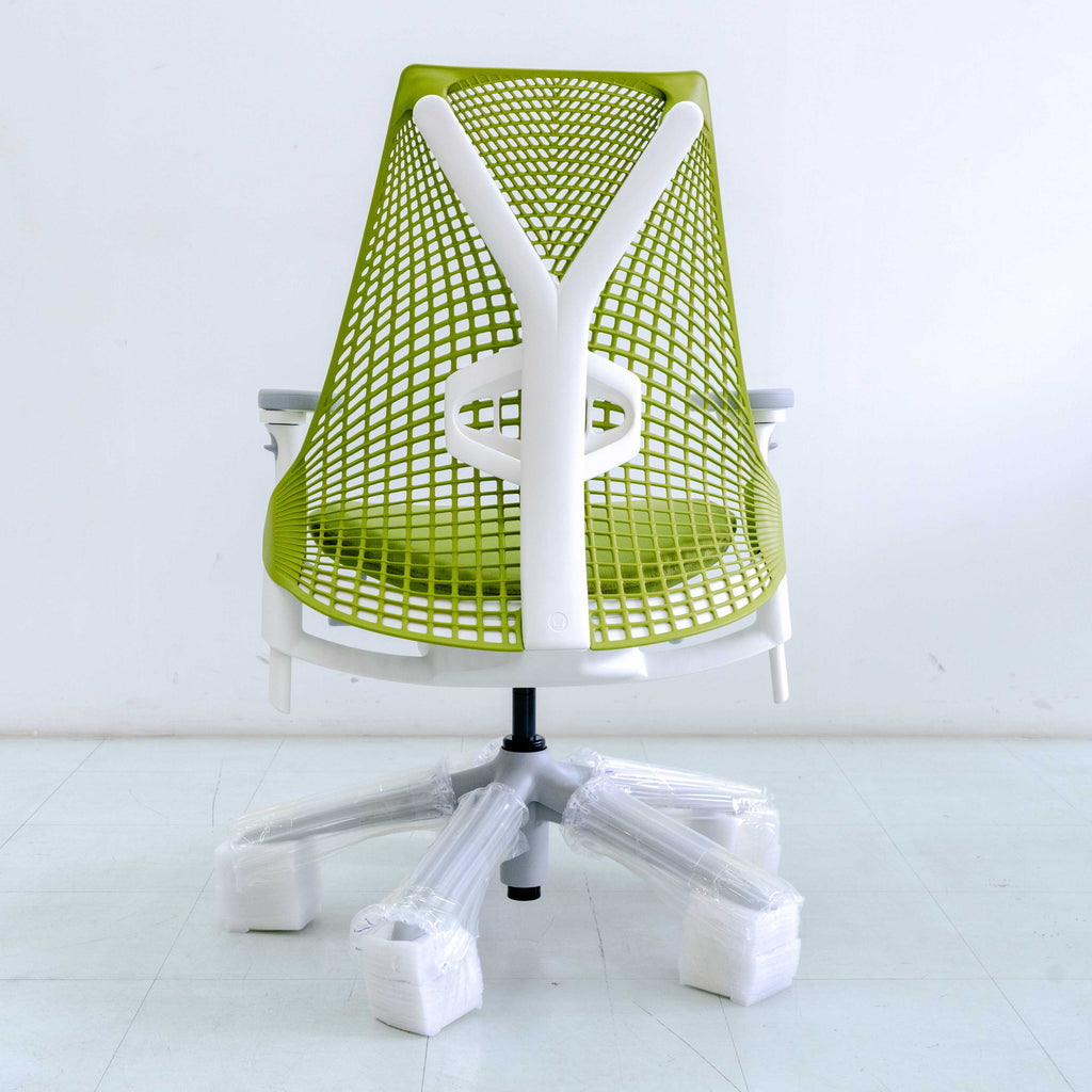 Herman Miller Sayl Chair – Green | Full Option with Lumbar Support