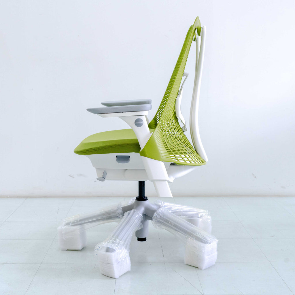 Herman Miller Sayl Chair – Green | Full Option with Lumbar Support