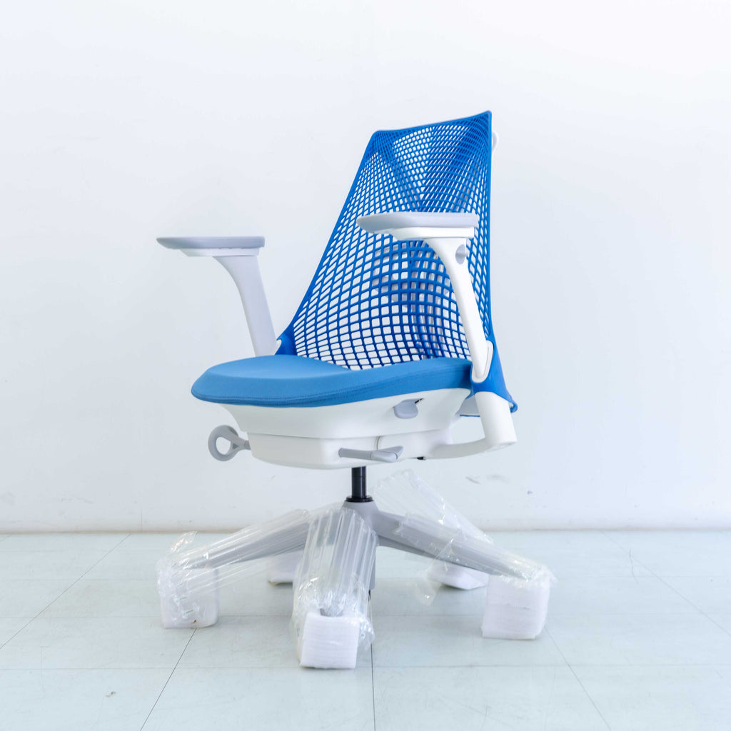 Herman Miller Sayl Chair – Blue | Full Option with Lumbar Support