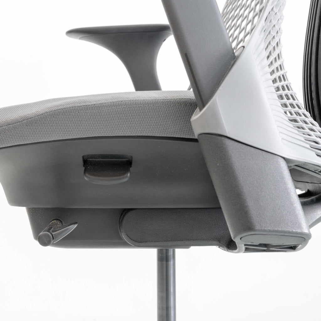 Used Herman Miller Sayl Chair – Slate Grey | Basic Option (Fixed Tilt)