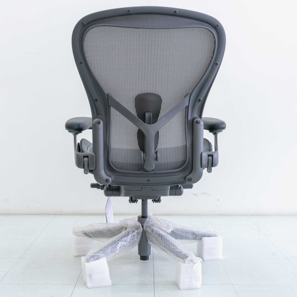 Herman Miller Remastered Aeron Chair – Graphite | Steel Frame
