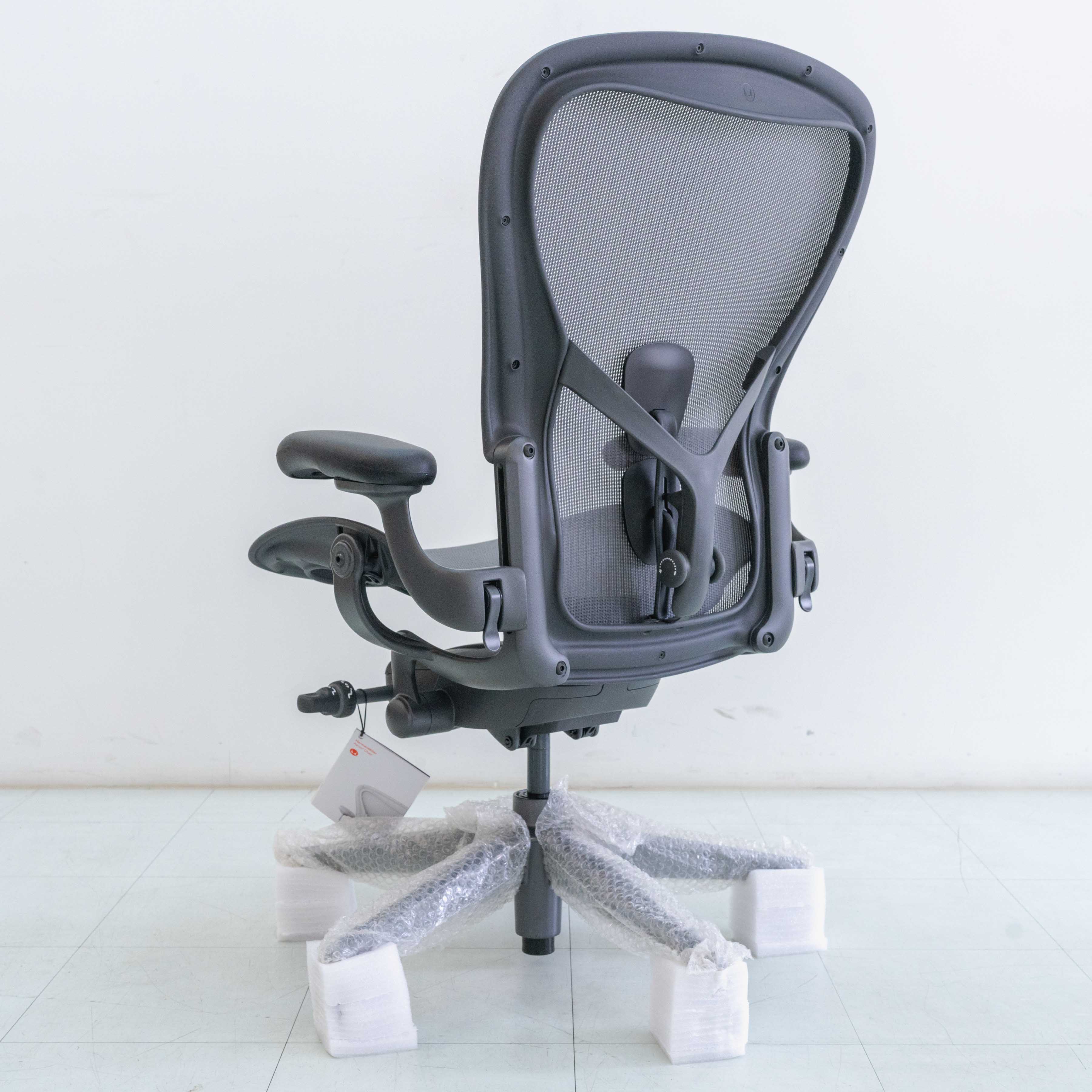 Herman Miller Remastered Aeron Chair – Graphite | Steel Frame