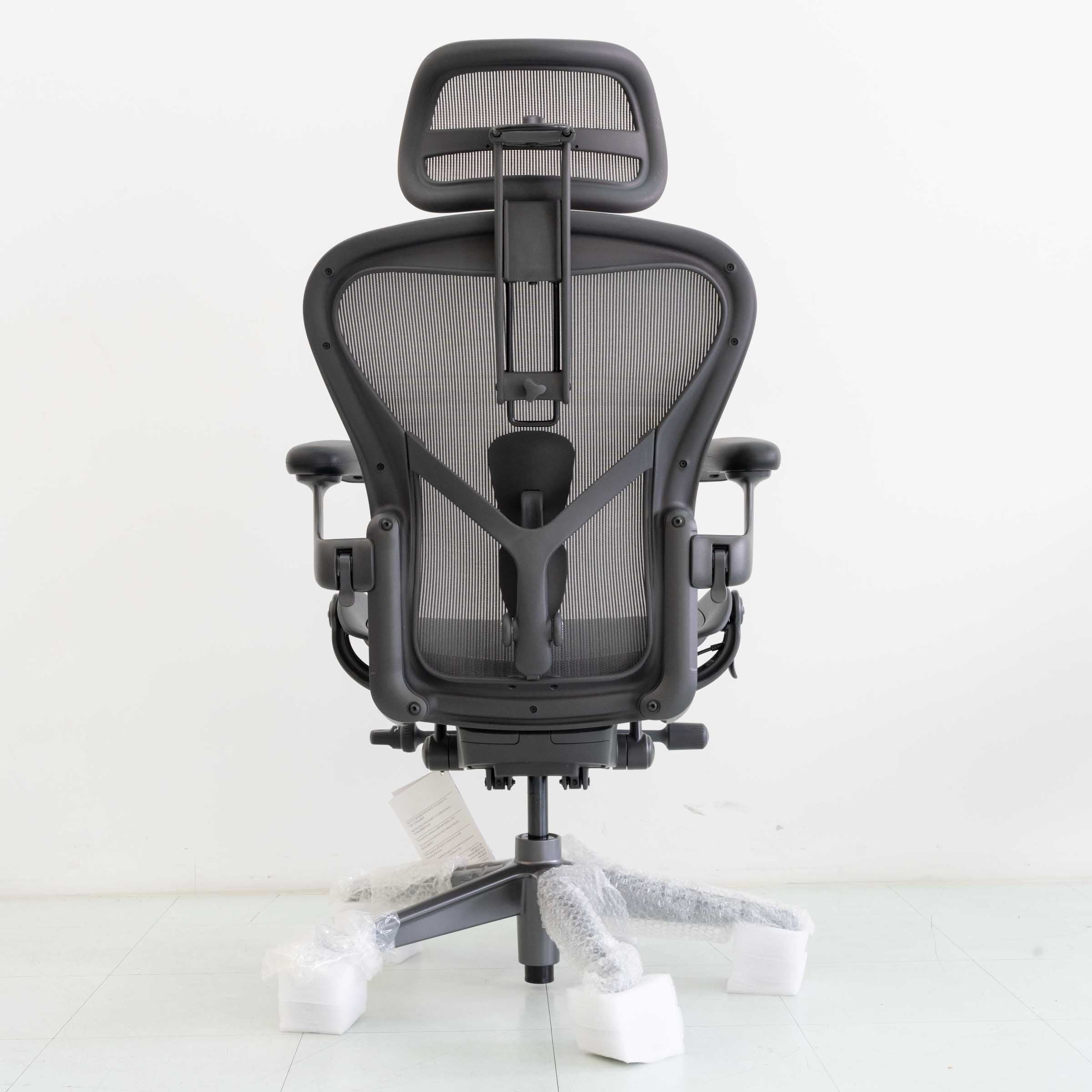 Herman Miller Remastered Aeron Chair – Graphite | Steel Frame