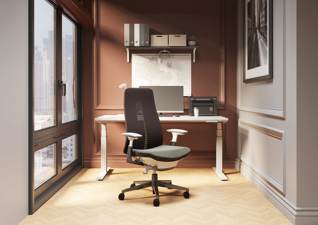 Haworth HAT Height Adjustable Desk – Electric Sit-Stand Table