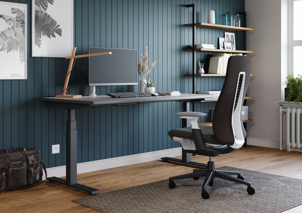 Haworth HAT Height Adjustable Desk – Electric Sit-Stand Table