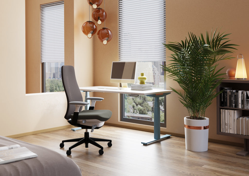 Haworth HAT Height Adjustable Desk – Electric Sit-Stand Table