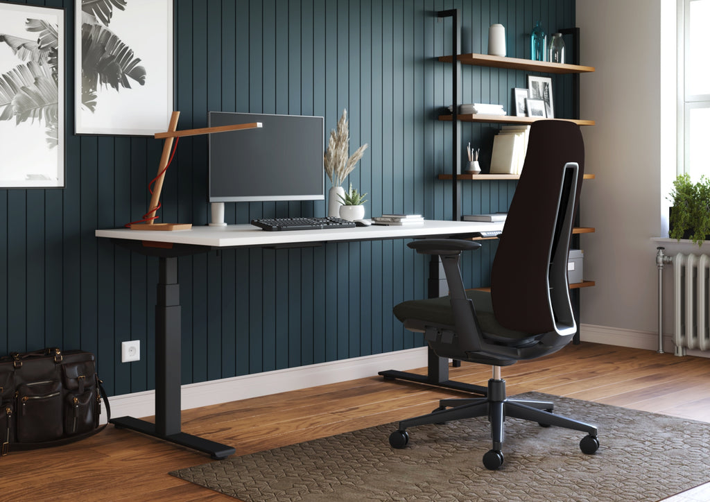 Haworth HAT Height Adjustable Desk – Electric Sit-Stand Table