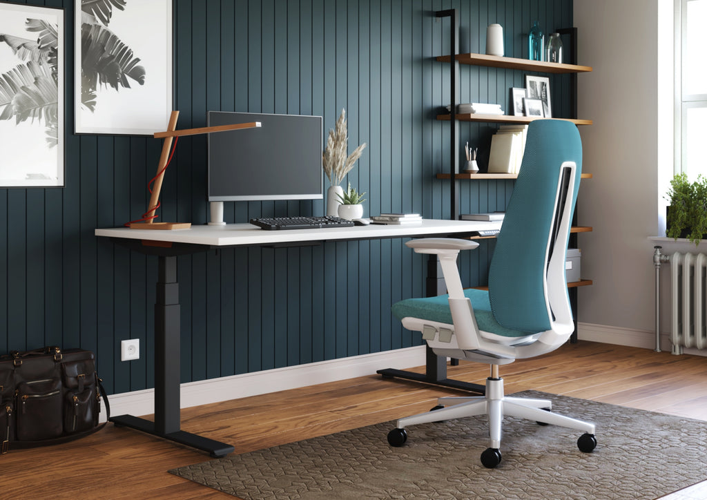 Haworth HAT Height Adjustable Desk – Electric Sit-Stand Table