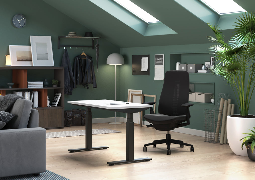 Haworth HAT Height Adjustable Desk – Electric Sit-Stand Table
