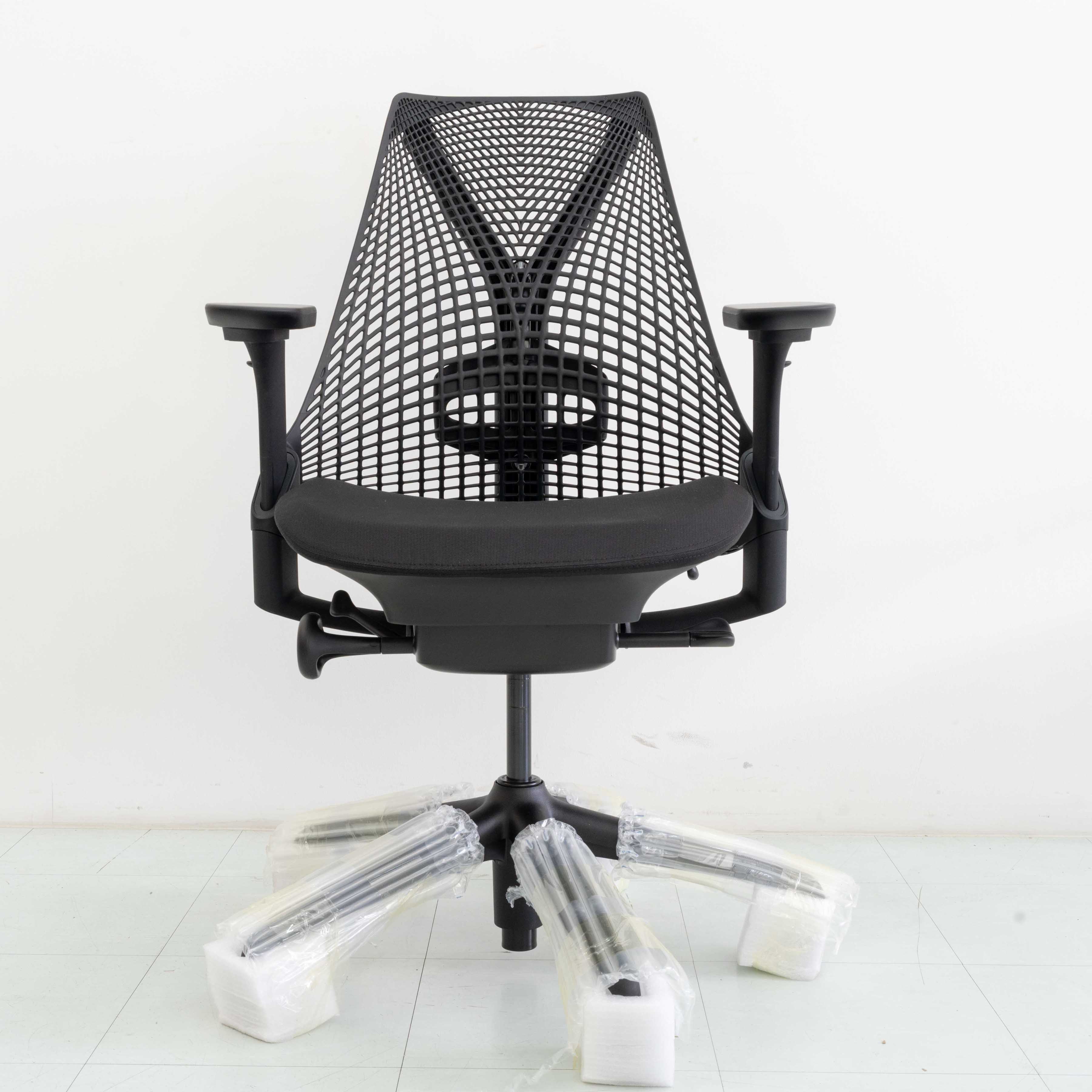 Herman Miller Sayl Chair – All Black | Full Option with Lumbar Support