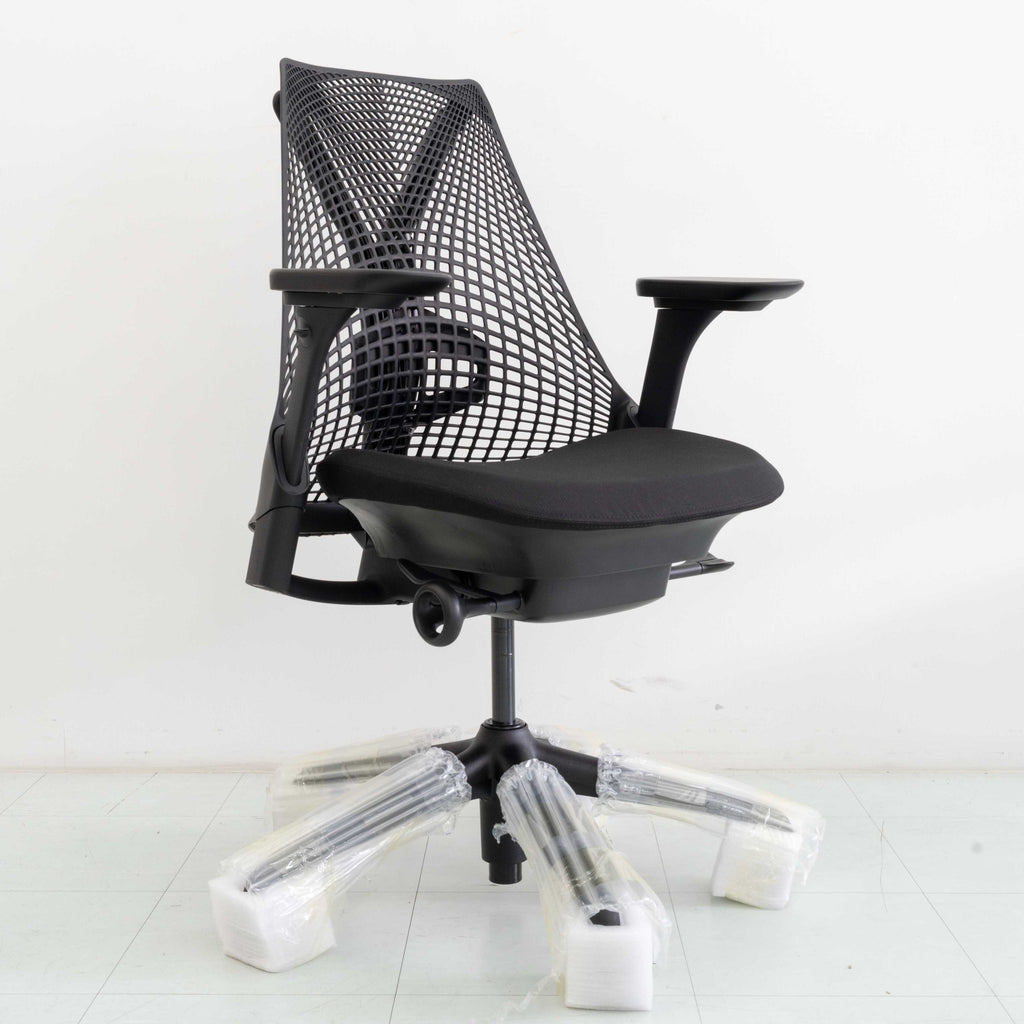 Herman Miller Sayl Chair – All Black | Full Option with Lumbar Support