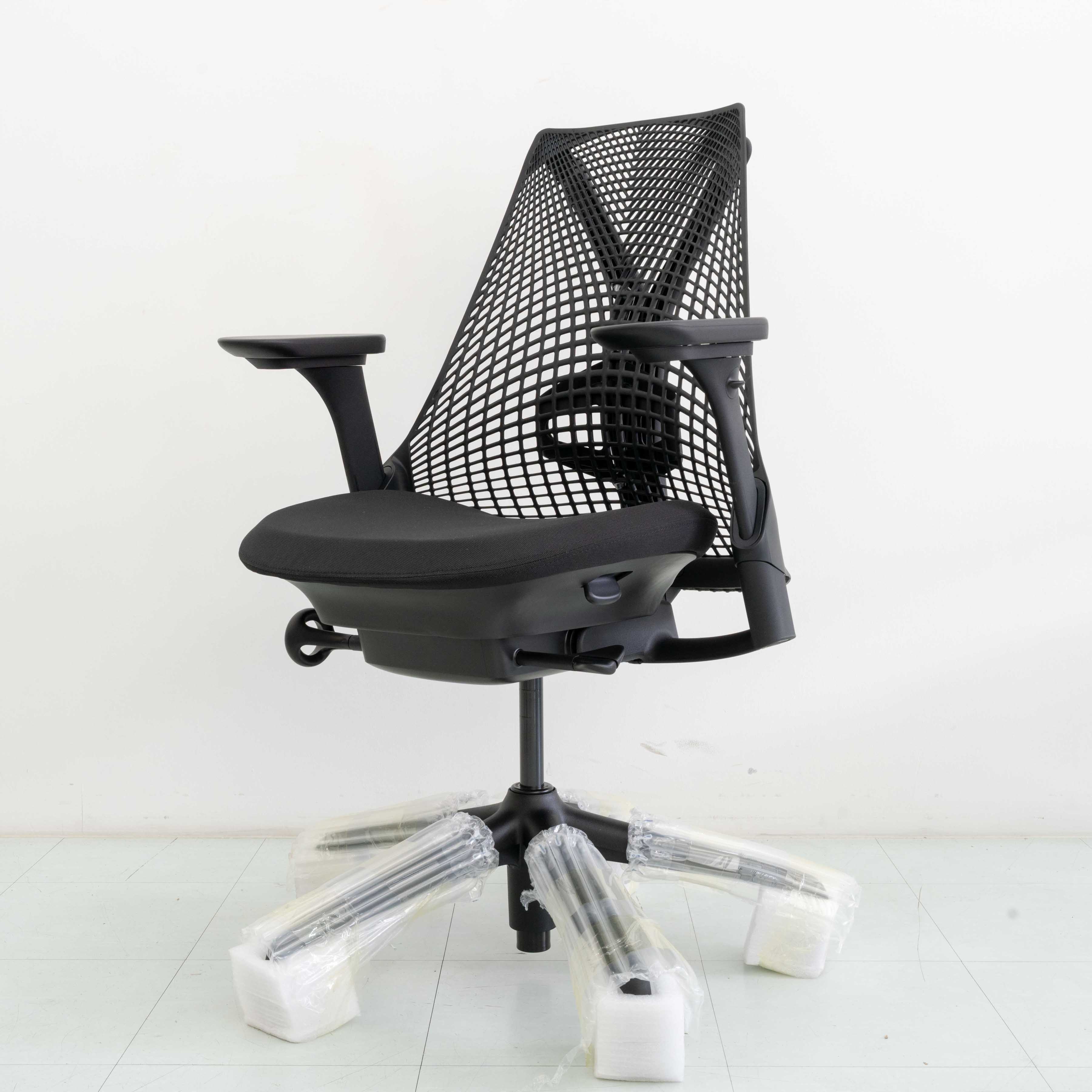 Herman Miller Sayl Chair – All Black | Full Option with Lumbar Support